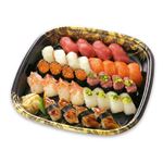 ★【予約】 本まぐろと愛媛県産真鯛のお奨め握り 32貫入【わさびなし】1パック ※【3月20日～5月11日までの配送限定】