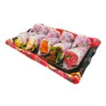 【ごちそう予約】 皆で食べる彩り末広手巻寿司 10本入【わさびなし】1パック ※【5日後以降配送】