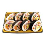 【ごちそう予約】 10種の具材を味わう海鮮太巻 8巻入【わさびなし】1パック ※【5日後以降配送】