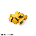 北海道などの国内産 かぼちゃブロックカット 200g（100gあたり（本体）78円）1パック