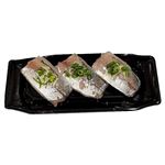 【魚屋の鮨】あじにぎり寿司 3貫入 1パック※12時以降の受取限定