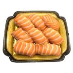 【魚屋の鮨】ASC認証 生アトランティックサーモン握り寿司 8貫入【わさびなし】1パック