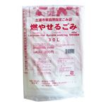 土浦市家庭用指定ごみ袋 燃やせるごみ 30L 10枚入 1袋