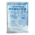 土浦市家庭用指定ごみ袋 燃やせないごみ 15L 10枚入 1袋