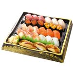 【予約】 本まぐろ中とろとぶりかに入り贅沢握り寿司 27貫入 1パック 【12月29日～1月4日の受取り】