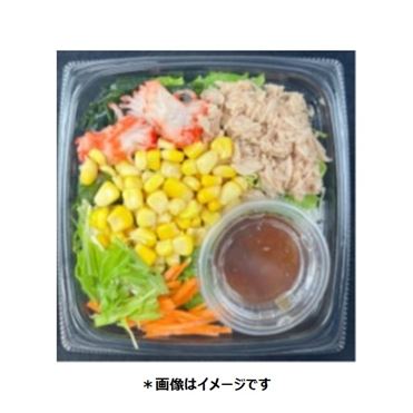ツナとわかめのコーンサラダ