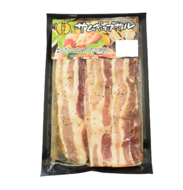 おうちでイオン イオンネットスーパー 原料肉 メキシコ豚肉ばら味付サムギョプサル用325g 100gあたり 本体 179円 おうちでイオン イオンネットスーパー 原料肉 メキシコ豚肉ばら味付サムギョプサル用325g 100gあたり 本体 179円