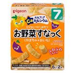 【7ヶ月頃～】ピジョン 元気アップカルシウム お野菜すなっく かぼちゃ＋おいも 6g×2袋