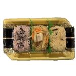 トップバリュ 三色おこわ 赤飯・鶏・山菜（小）1パック