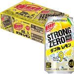 【予約商品】【ケース販売】サントリー -196℃ストロングゼロダブルレモン 350ml×6×4 【6月16日（金）～18日（日）の配送】
