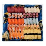 ほたてと海老が自慢の味わい握り寿司 50貫【わさび小袋添付】 1パック 1パック 【6／2－4配送】