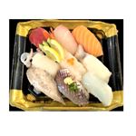 【魚屋の鮨】 梅雨を楽しむにぎり鮨（いくら・えび入）9貫 【6／2－4配送】