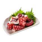 原料原産地　モロッコ／モーリタニア　蒸しだこ（真だこ）たこぶつ刺身用　100g（100gあたり（本体）478円）1パック【11時以降のお受取り】