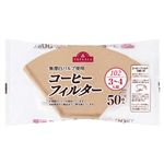 トップバリュ 珈琲フィルター102（3～4人用）50枚