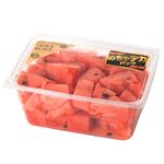 山形県などの国内産 すいかブロック（めちゃデカパック）1パック 【8月8日～8月12日のお受取り】