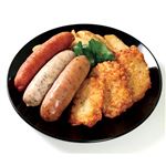 【予約】  3種ソーセージとフライドチキンセット 1パック 【注文より4日後以降のお受取り ★】