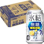 【ケース販売】キリンビール 氷結無糖レモンALC.7％ 350ml×6×4