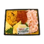 【ごちそう予約】うに・いくら・甘えびの贅沢3色海鮮丼 1パック【4～10日後配送】