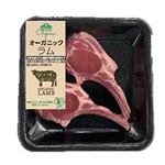 トップバリュグリーンアイ オーガニックラム 骨付きロースステーキ用（オーストラリア産）200g（100gあたり（本体）680円）スキンパック