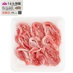 トップバリュ うまみ和豚 もも切りおとし（しゃぶしゃぶ用）170g（100gあたり（本体）198円）1パック