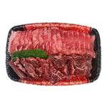 牛焼肉用盛合せ 2点盛り（ばら（アメリカ産）ハラミ（内臓肉）（オーストラリア産））300g（100gあたり（本体）498円）1パック