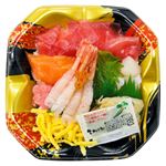 甘えびが入った7種具材の海鮮丼【わさびなし】1パック