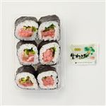 具材を味わうまぐろたたき中巻 6巻入【わさびなし】1パック