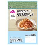 トップバリュ 塩分30％カットだしをきかせた減塩焼鮭ほぐし身 100g 1パック