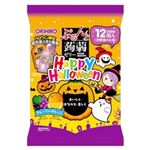 ハロウィン ぷるんと蒟蒻ゼリーパウチ グレープ＋オレンジ 12個入