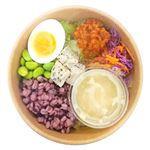 すりおろし玉葱ドレッシングとタコスミートのサラダ 1パック