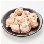 【冷凍】豚バラアスパラチーズ巻き 10個入 200g 1パック
