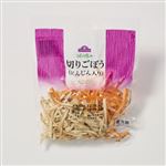 トップバリュ 減の恵み  きりごぼうにんじん入り 130g入 1袋