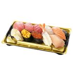 【予約】 【魚屋の鮨】本鮪が自慢のご馳走にぎり鮨（うに・いくら・えび入）10貫入 1パック 【12月29日～1月4日の受取り】