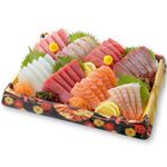 【予約】 本まぐろ入お刺身盛合せ 大（えび入）8点盛 1パック 【8月10日～8月15日の受取り】