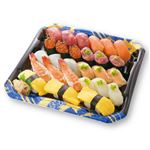 【予約】 本まぐろ入り味わい握り寿司 27貫入 1パック 【8月10日～8月15日の受取り】