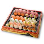 【予約】 本まぐろ中とろ入りお奨め握り寿司 30貫入 1パック 【8月10日～8月15日の受取り】