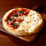 ピッツァソリデラ セミドライトマトのマルゲリータ＆4種チーズとはちみつのピッツァ ホール サイズ：10インチ（25センチ）1パック 【10月29日～11月3日の受取り】 【12時以降の受取り】