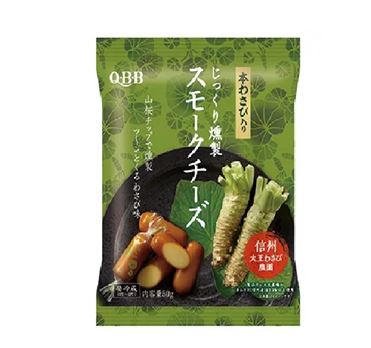 おうちでイオン イオンネットスーパー Qbb じっくり燻製 スモークチーズ本わさび入り 50g