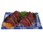 原料原産地：国産 MSC認証1本釣りかつおたたきお刺身 8切 1パック 【7月10日～7月13日のお受取り】