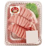 アメリカ産 豚肉ロースステーキ用（切れ目入り）450g（100gあたり（本体）128円）1パック 【12月8日～12月9日のお受取り】