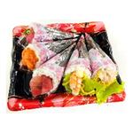 海苔の風味を楽しむ彩り手巻寿司 5本 1パック
