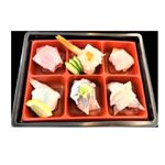 【魚屋の鮨】 魚屋名物季節を味わうあて鮨 6貫 【6／2－4配送】