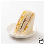 トップバリュ ハムとゆでたまごのサンド 1パック
