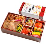 【迎春ご予約会】【1／2お渡し】松川弁当店 迎春 米澤牛 三昧重【20時までの配送限定】