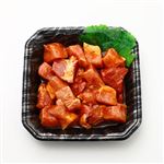 豚肉ロース味付トンテキ用（ひとくちカット）原料肉／アメリカ産300g （100gあたり（本体）138円）【＊平日のみのお受取り】