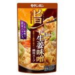 モランボン コク旨 躍動の生姜味噌鍋用スープ750g