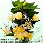 トルコキキョウブーケL 1束【置き楽配送指定不可】