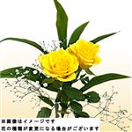 バラブーケ 黄オレンジ系 1束【置き楽配送指定不可】