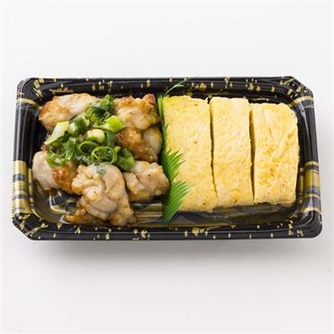 だし巻き玉子&おつまみチキン(ねぎ塩)