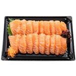 【予約】 ノルウェー産 トップバリュグリーンアイナチュラル ASC認証生アトランティックサーモン（養殖）お刺身 18切 1パック  【11月22日～11月24日のお受取り】